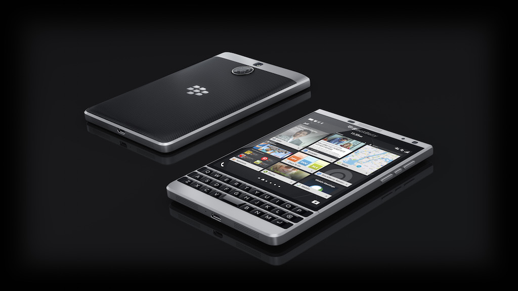 Dien thoai BlackBerry Passport Silver Edition
