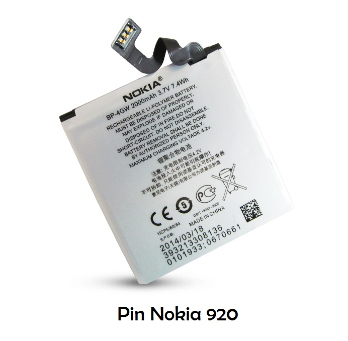 Pin Nokia 920