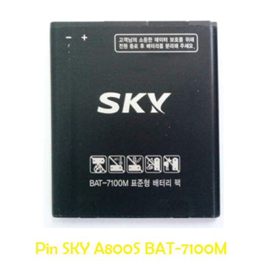 Pin Sky A800s BAT-7100M