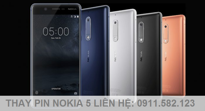 Thay Pin Điện Thoại Nokia 5