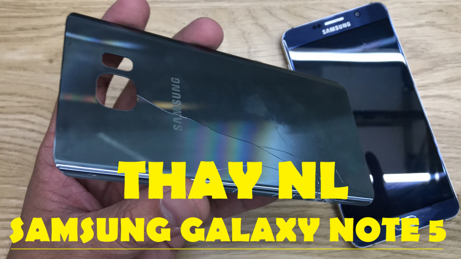 Nắp Lưng Samsung Note 5 Titan
