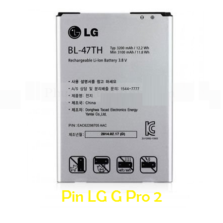 Pin LG G Pro 2 F350 BL-47TH