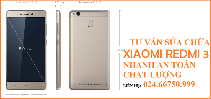 Sua chua Dien Thoai Xiaomi Redmi 3