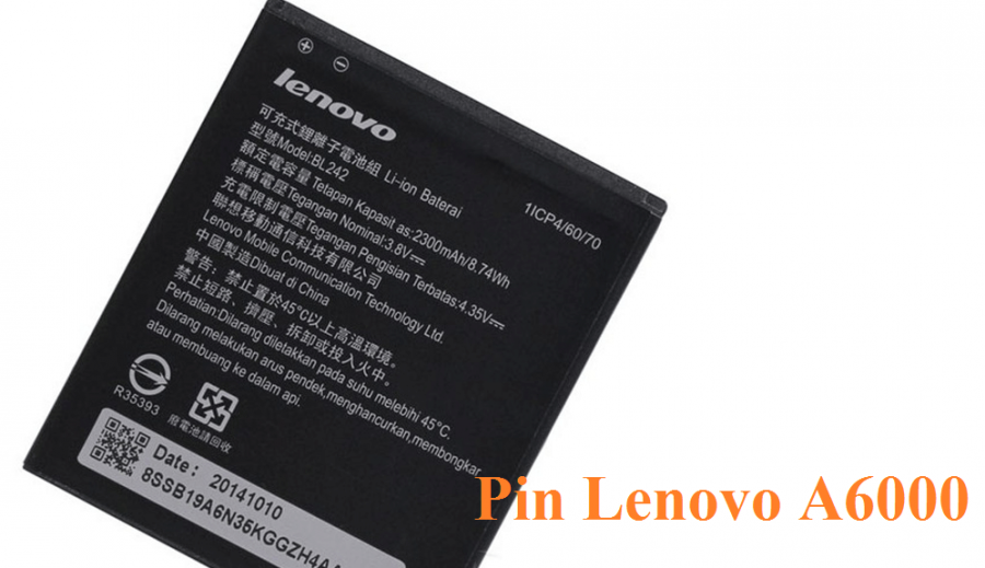 Pin Lenovo A6000
