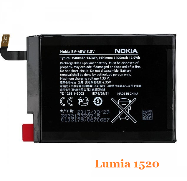 Pin Nokia Lumia 1520