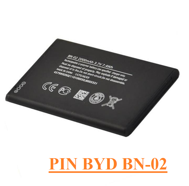 Pin Nokia XL BYD BN 02 Lumia RM 1030 2000mAh