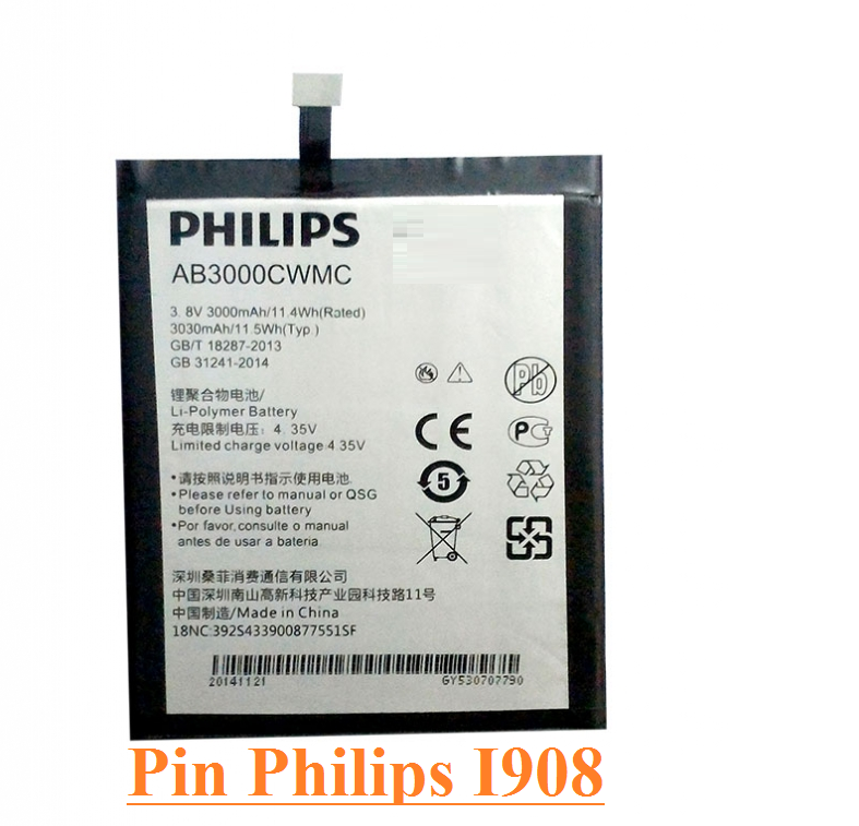 PIN PHILIPS I908