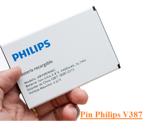 Pin Philips V387