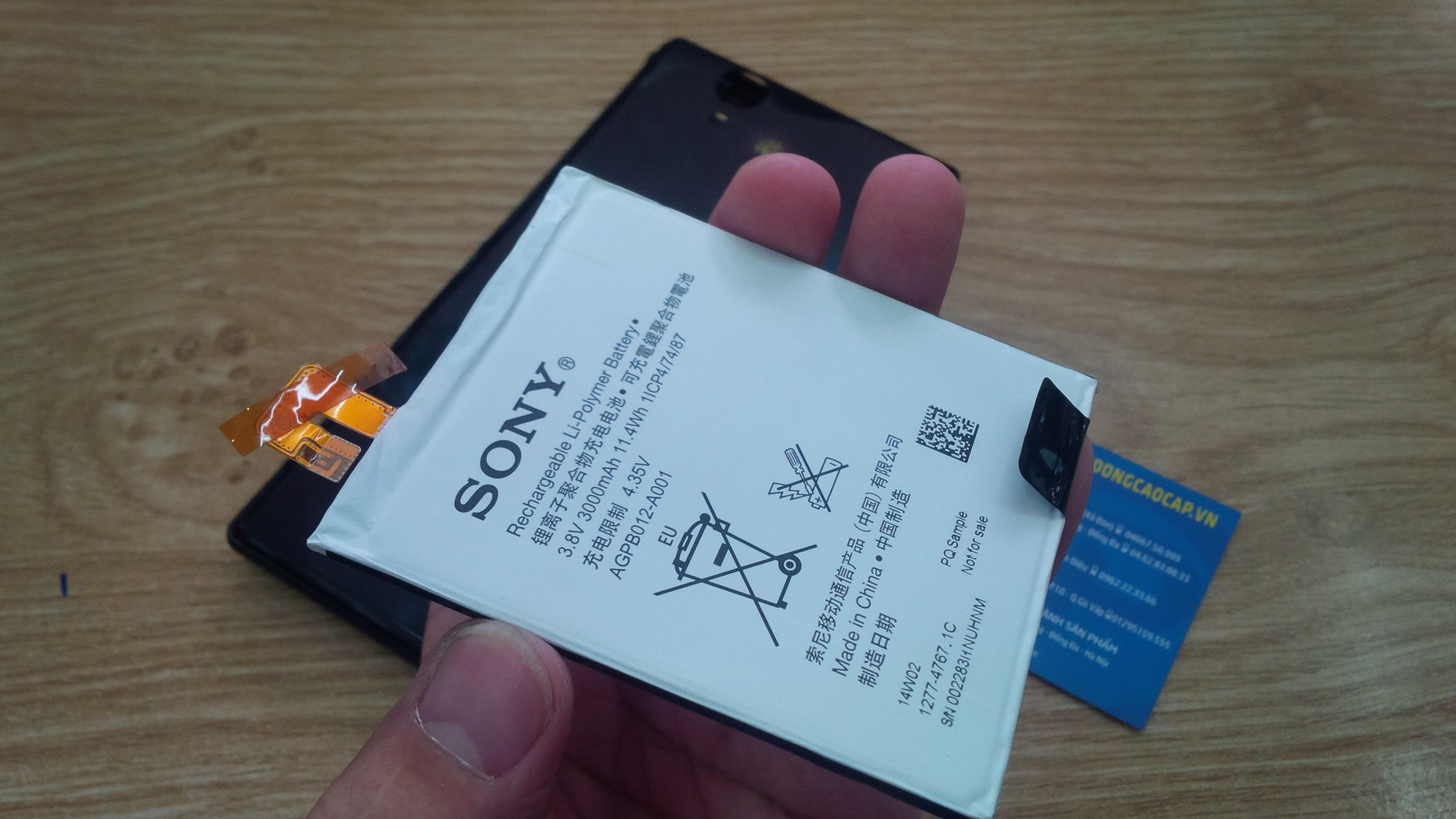 Pin Sony T2 Ultra