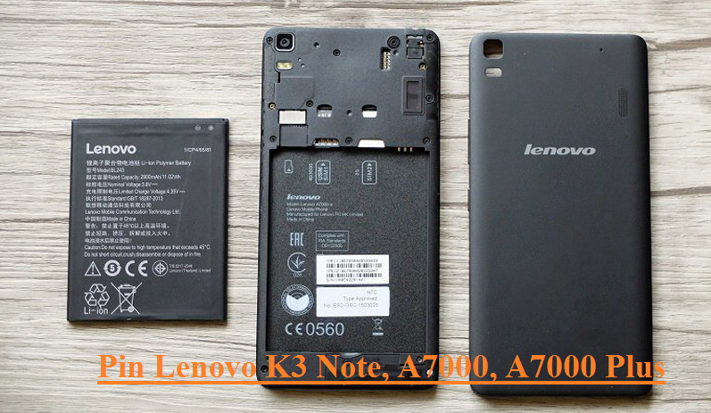 Pin Dien Thoai Lenovo K3 Note, A7000, A7000 Plus