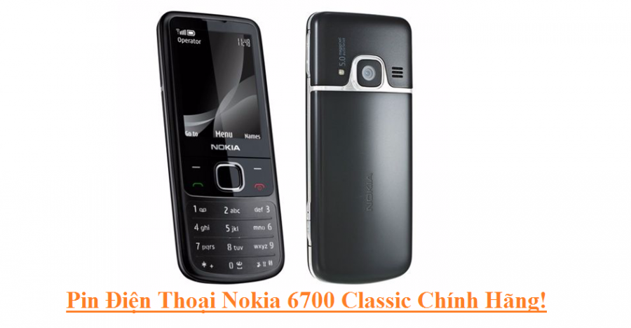 Pin Dien Thoai Nokia 6700 Classic