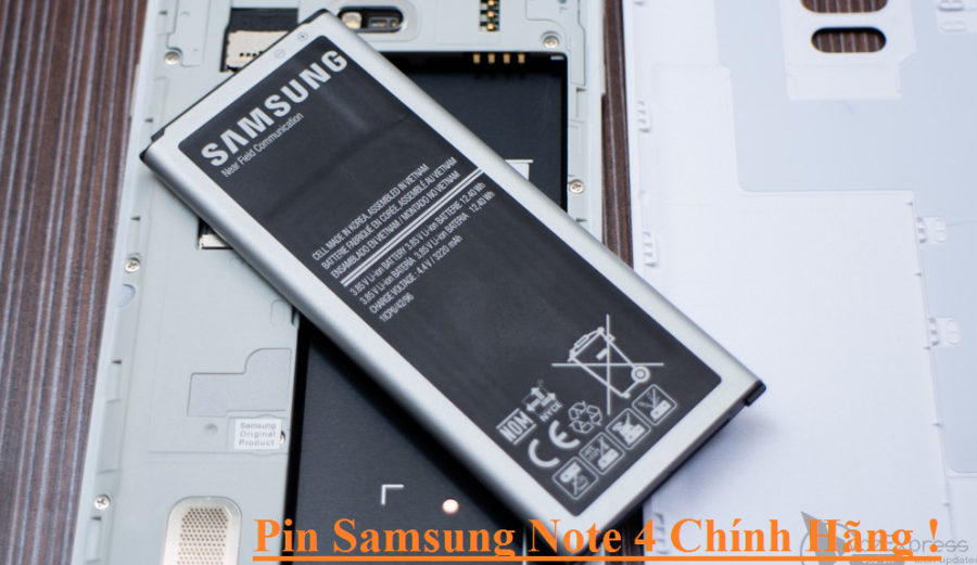 Pin Dien Thoai Samsung Note 4 Chinh Hang