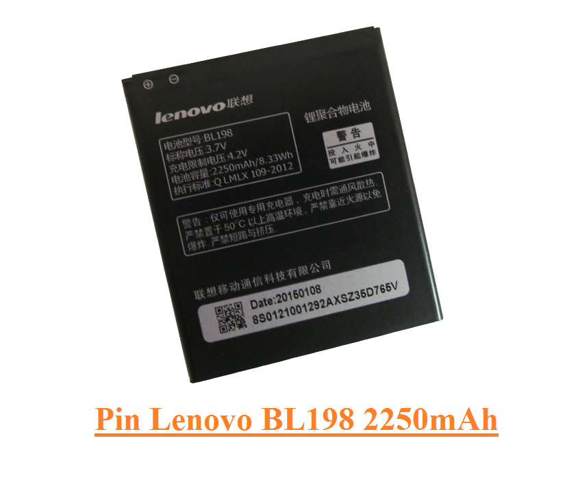 Pin Lenovo BL198 K860, A860, A850, K860i, s890, A830, S880, S880i, A859