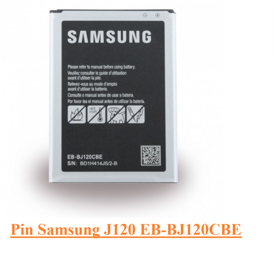 Pin Samsung Galaxy J1 2016 (J120) EB-BJ120CBE 2050mAh
