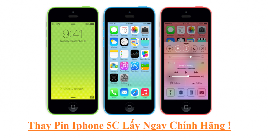 Thay Pin Iphone 5C Lay Ngay