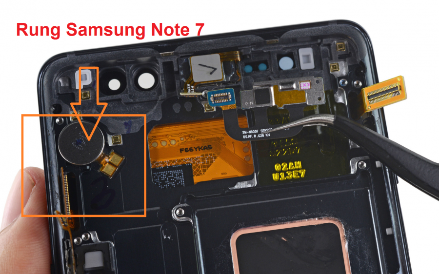 Cuc Rung Dien thoai Samsung Note 7
