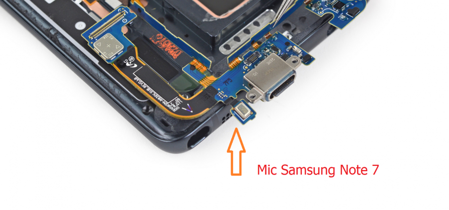 Mic Dien thoai Samsung Note 7