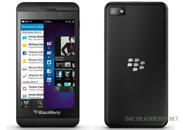 Blackberry Z10 STL 003 - Đen