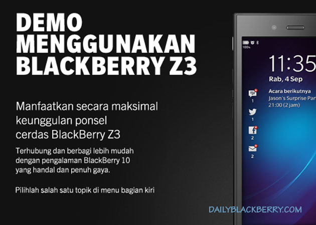 dien thoai blackberry z3