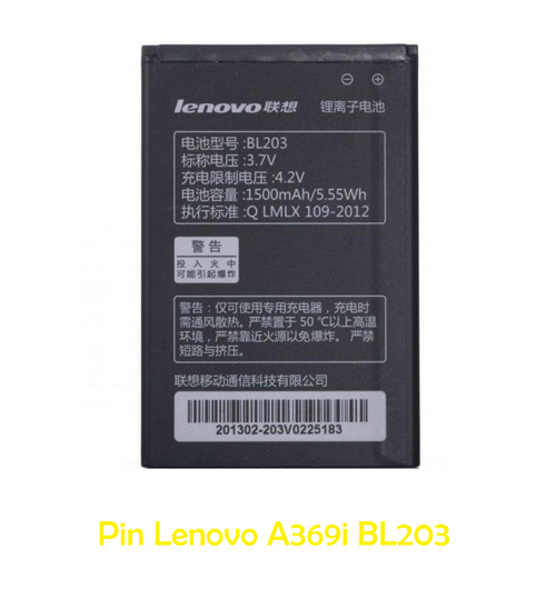 Pin Lenovo A369i BL203 1500mAh