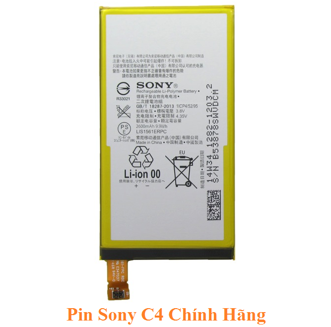 Pin Sony C4 E5333 LIS1574ERPC 2600mAh