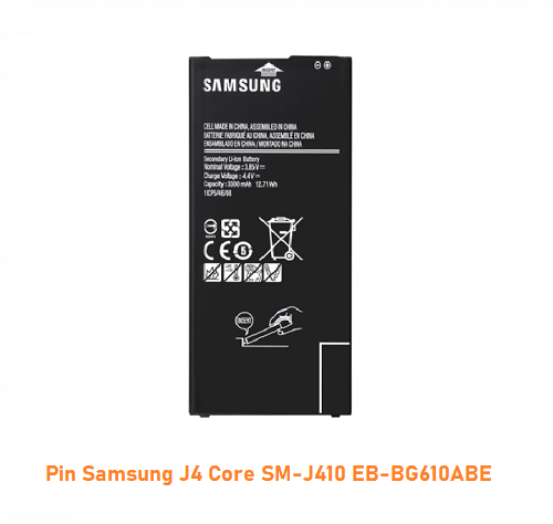 Pin Samsung J4 Core SM-J410 EB-BG610ABE 3300mAh