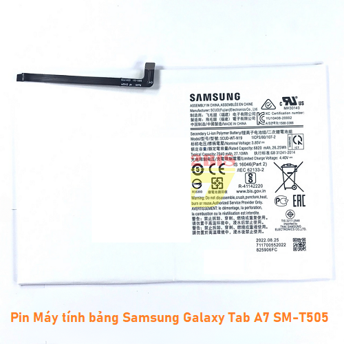 Pin Máy tính bảng Samsung Galaxy Tab A7 SM-T505