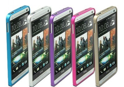 Ốp viền Bumper HTC One kim loại 0.6mm