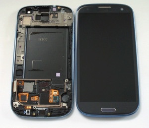 Màn hình LCD Samsung Galaxy S3 / i9300, màu xanh