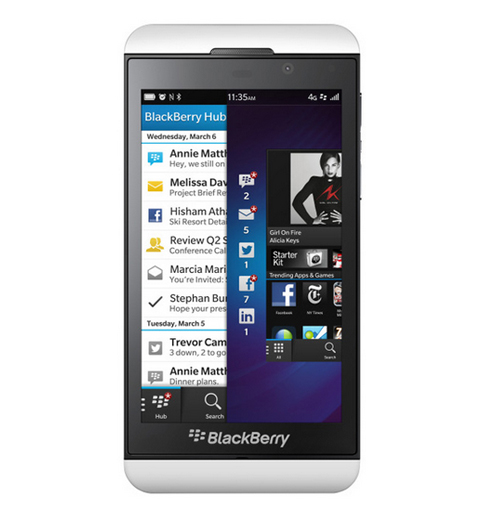 Blackberry Z10 STL 003 - màu Trắng
