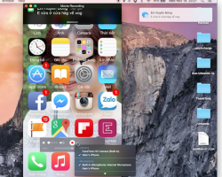 Quay video màn hình điện thoại iPhone, iPad với máy tính Mac