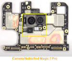 Thay Camera trước sau Nubia Red Magic 7 Pro
