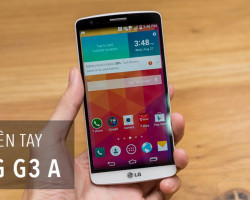 LG G3 A kích thước tương đương nhưng cấu hình thấp hơn G3