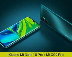 Sửa điện thoại Xiaomi Mi Note 10 Pro Mi CC9 Pro