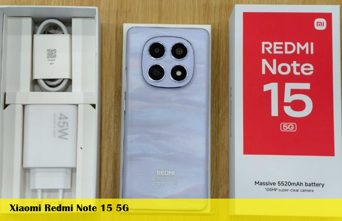 Sửa điện thoại Xiaomi Redmi Note 15