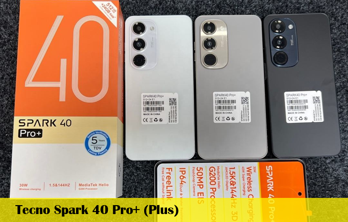 Sửa điện thoại Tecno Spark 40 Pro Plus  