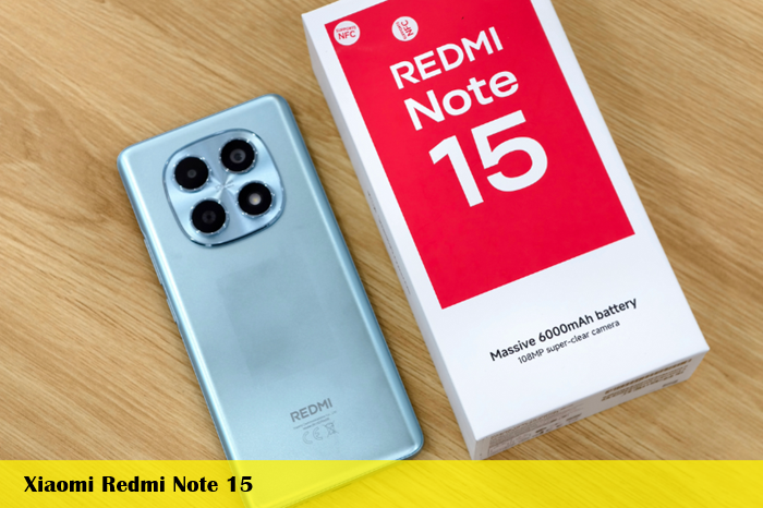 Sửa chữa điện thoại Xiaomi Redmi Note 15