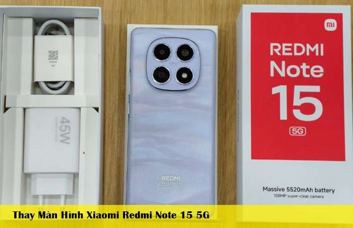Màn hình Xiaomi Redmi Note 15 5G