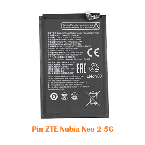 Pin Nubia Neo 2 5G