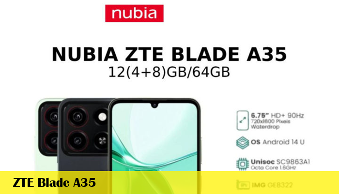 Sửa chữa điện thoại ZTE Blade A35