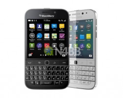 Blackberry Classic có màu trắng khi ra mắt