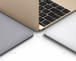 MacBook 12 inch Retina, Intel Core M, 900g, pin 10 tiếng, USB C, 3 màu, giá từ 1299$