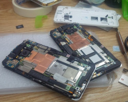 Thay màn hình cảm ứng HTC One J HTL22 Thay chân sim chân thẻ nhớ loa mic repair boot