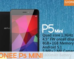 Sửa Chữa Gionee P5 Mini Nhanh Lấy Ngay Trong Ngày Gía Hấp Dẫn Bảo Hành Dài