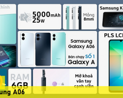 Sửa Samsung A06 Các Lỗi Phần Cứng Phần Mềm Sẵn Linh Kiện Thay Sửa