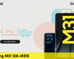 Sửa Samsung Galaxy M31 SM-M315 Phần Cứng Phần Mềm Sẵn Linh Kiện Sửa
