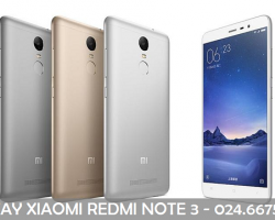 Sửa Chữa Xiaomi Redmi Note 3 Nhanh Chất Lượng Bảo Hành Dài Hạn Sau Sửa